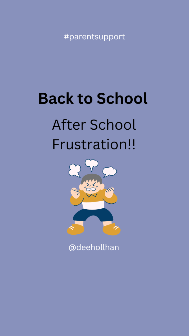 After School Frustration and&nbsp;Emotions